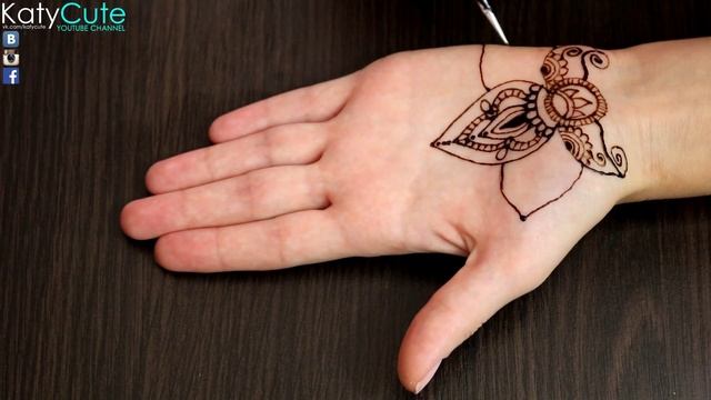 МЕХЕНДИ. Учимся рисовать мехенди. смотреть онлайн