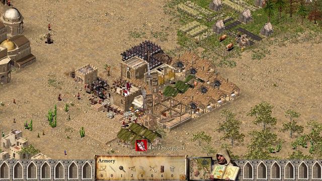 Stronghold Crusader - 35 Moonlight Pass (with commentary) смотреть онлайн