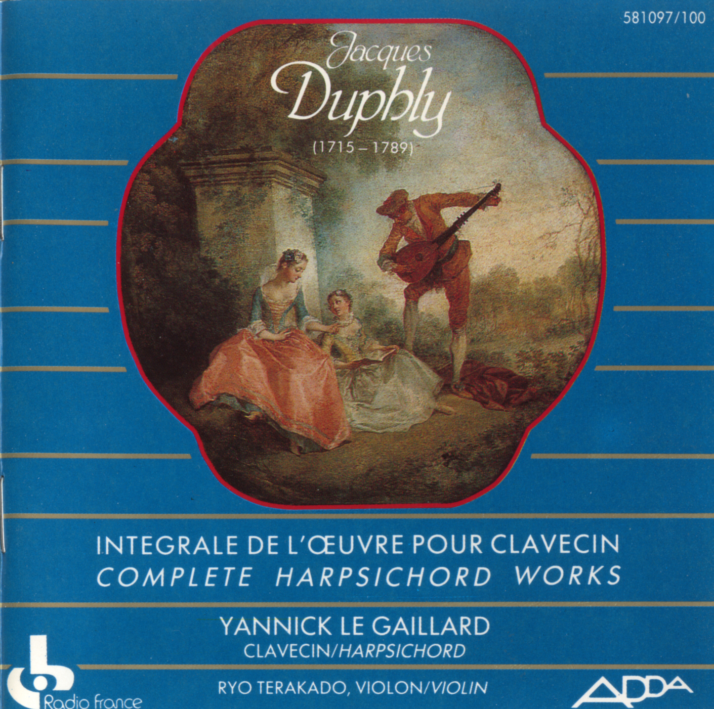 Jacques Duphly - Le Gaillard CD1