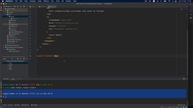 How to add Redux library to an existing React project tutorial english (EN) смотреть онлайн