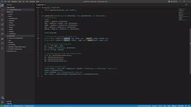 Distorted UV Mapping in Unity using Shader Graph смотреть онлайн