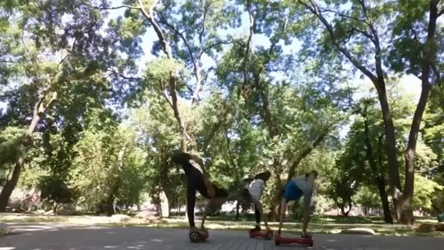 Шоу на Гироскутерах, женское трио повелительниц гироскутеров + МК! Киев, Одесса! смотреть онлайн