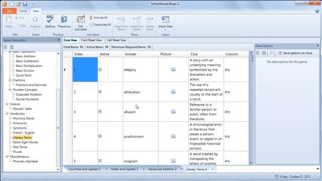 Schoolhouse Bingo 2: Making a Bingo Game смотреть онлайн