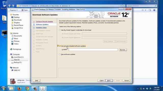 Learning Oracle 12c - Installing The Software Part 1 смотреть онлайн