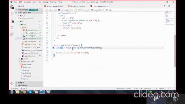 Asynchronous programming in JavaScript using callback functions and promise смотреть онлайн