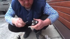 Замена внутренней гранаты шрус Тойота