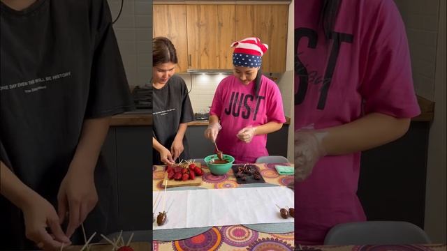 Барлық секреті ашылды?Банан,клубника,финики в шоколаде,эконом вариант