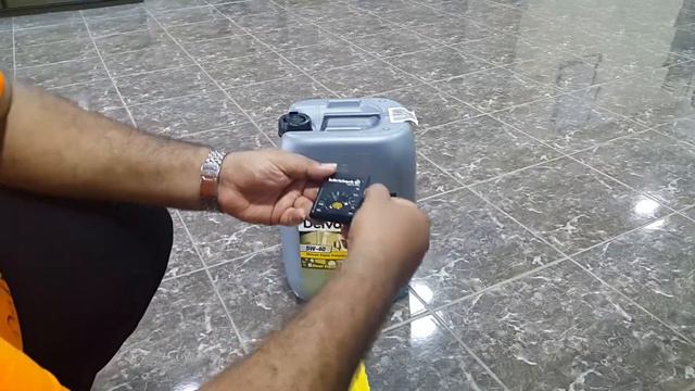 Lubricheck Now EchoTechOilCheck Mobil 1 Delvac 5W40 with Diesel setting on смотреть онлайн