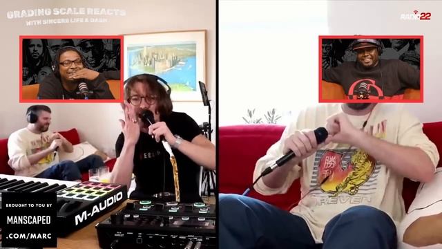 Harry Mack x Marc Rebillet - MOVE YOUR BODY - Grading Scale Reacts смотреть онлайн