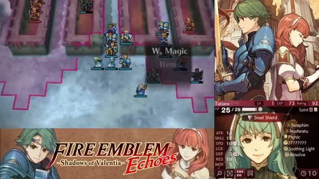 Fire Emblem Echoes - Act 4 Part 14: Gaiden Map Design 101 (Hard / Classic) смотреть онлайн