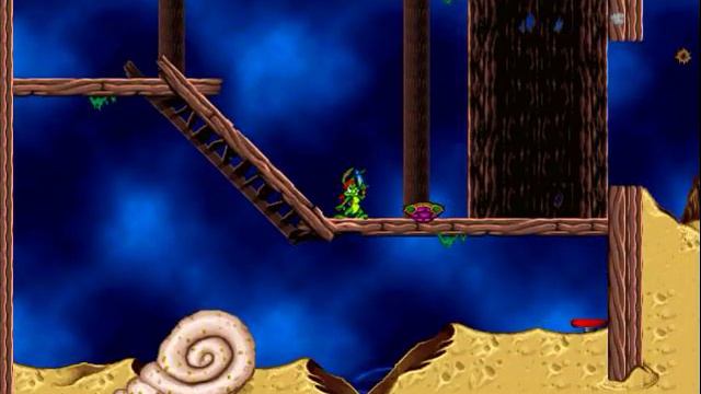 Jazz Jackrabbit 2 [1998] (PC) - Longplay смотреть онлайн