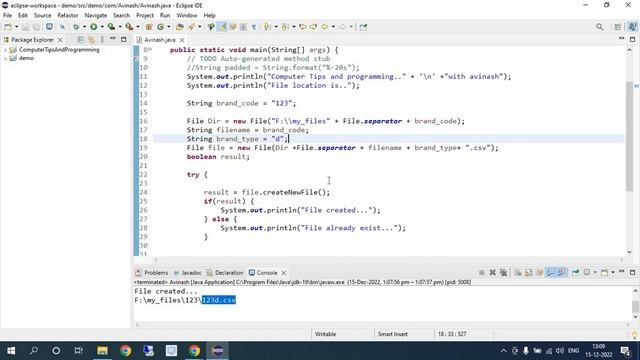 2. save file with unique name at specific location #file #java смотреть онлайн
