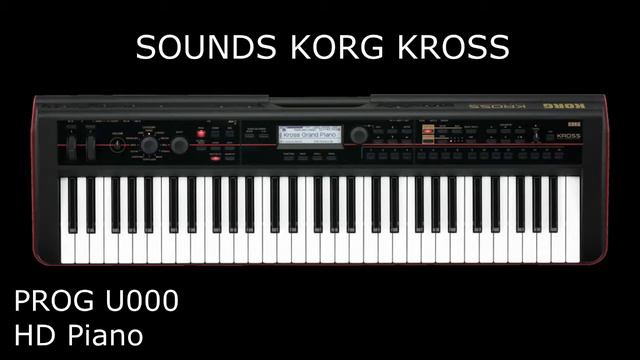 KORG KROSS - HD Piano смотреть онлайн