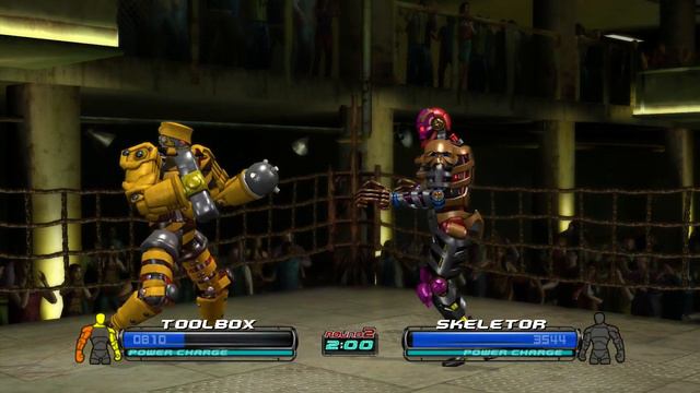 REAL STEEL THE VIDEO GAME - SKELETOR vs OREFIST & SKAR, TOOLBOX смотреть онлайн