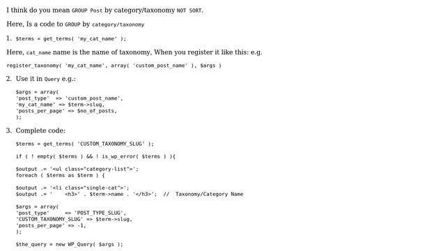 Wordpress: Sort posts by category name and title (3 Solutions!!) смотреть онлайн