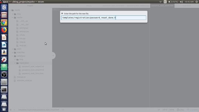 Learn Django - The Easy Way | Password Reset View | Tutorial - 25 смотреть онлайн