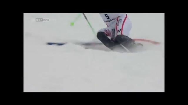 Marcel Hirscher - Slalom Kitzbühel 2012 Инструктор по горным лыжам смотреть онлайн