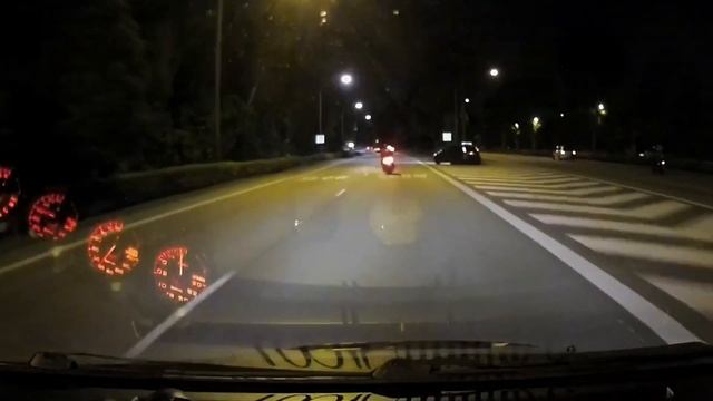 19jul2019 bke towards kje #SJR4191S phv honda stream missed the exit & reversed on expressway смотреть онлайн