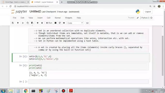 Python 009: DataStructure Set смотреть онлайн