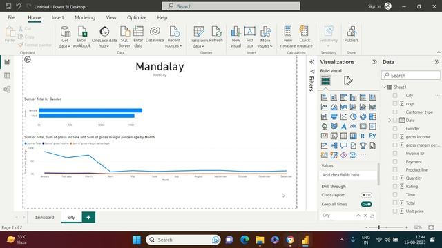 Drill Through in Power BI | Drill Through Button | Drill Through Chart for Details | #24 смотреть онлайн