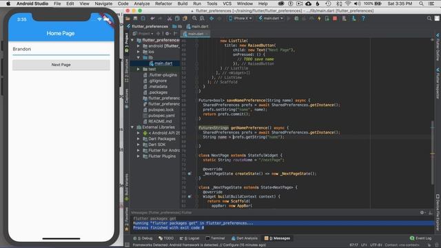 Flutter - Saving and Loading Shared Preferences смотреть онлайн
