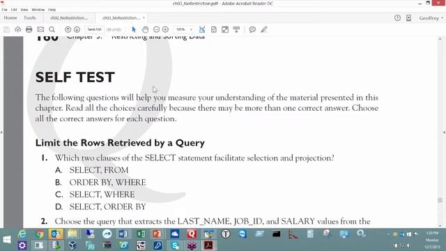 Oracle Database 11g SQL Fundamentals - Introduction смотреть онлайн