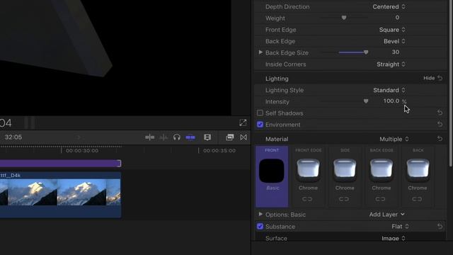 Changing Depth, Edges and Textures of Video Walls in Final Cut Pro X FCPX смотреть онлайн