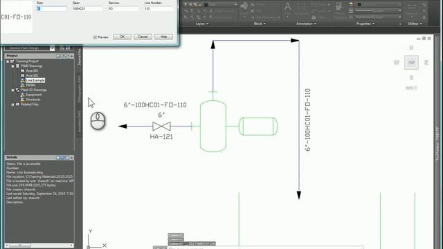 AutoCAD P&ID Inserting Valves смотреть онлайн