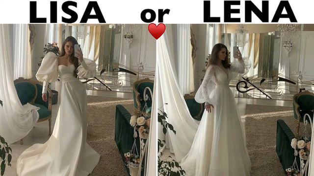 LISA OR LENA ♥️ WHITE SILK DRESS 2021