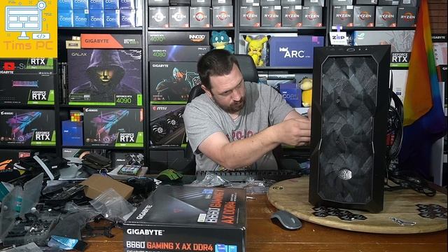 4070ti rig live on Saturday night! [ Live PC build ] смотреть онлайн