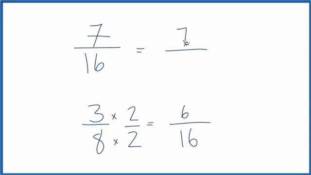 Which fraction is greater? 3/8 or 7/16 смотреть онлайн