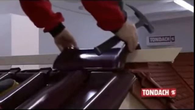 Монтаж черепицы: устройство конька смотреть онлайн
