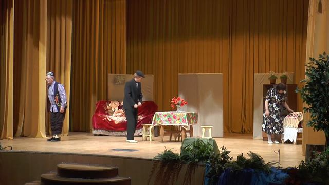 Татарский спектакль по мотивам пьесы Д.Салихова «Капчыктагы Мэгъфия» смотреть онлайн