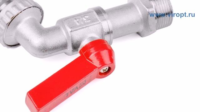 КРАН ВОДОРАЗБОРНЫЙ VALTEC VT.051.N.05 3/4 ДЮЙМА СО ШТУЦЕРОМ смотреть онлайн