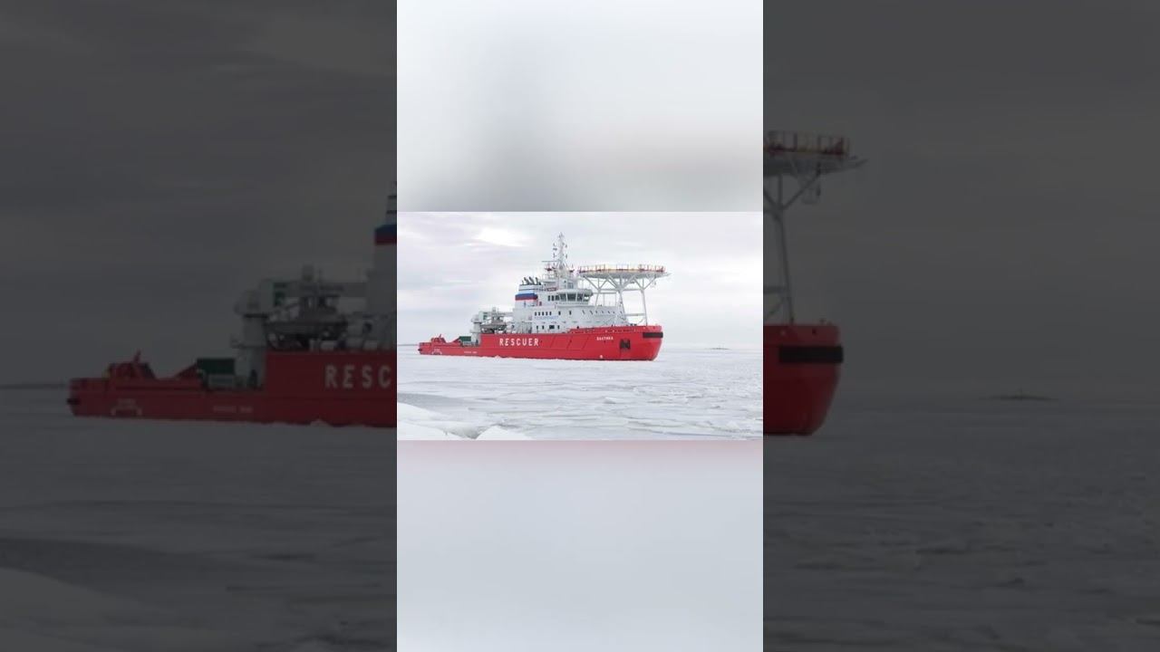 Единственный ледокол в мире, который ходит боком смотреть онлайн