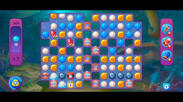 Fishdom - Puzzle Games | RKM Gaming | Aquarium Games | Fish Games | Level 584