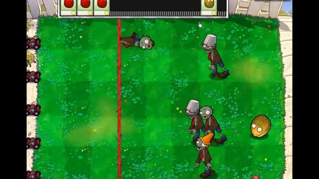 Plants vs Zombies. Мини-игры. Стенореховый боулинг. Прохождение от SAFa смотреть онлайн