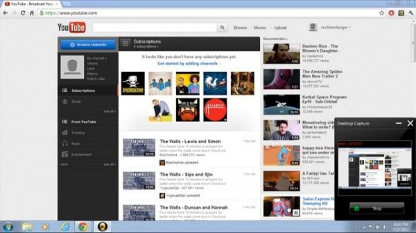 Fast way to open up Windows explorer in Windows 7
