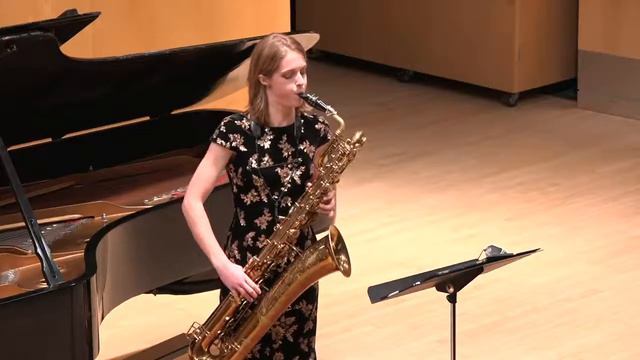 Zoe Stinson, Baritone Saxophone, Senior Recital смотреть онлайн