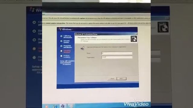 วิธีการลงโปรแกรม Windows XP
