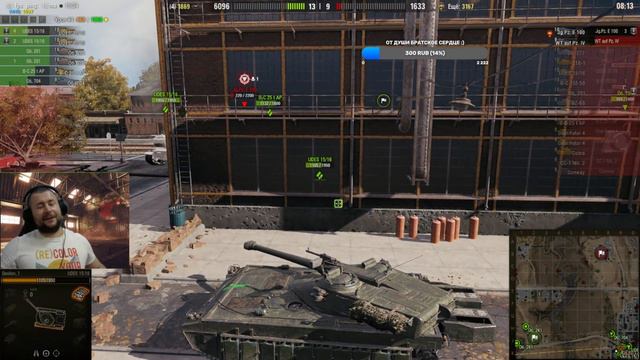 Стрим Мир Танков Безумные случайные бои! - - ZAZUGA (WoT) смотреть онлайн