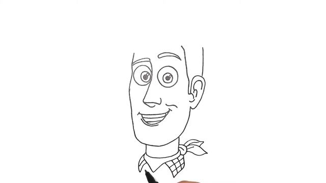 how to draw Woody from toy story movies step by step смотреть онлайн
