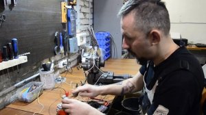 Проверка генератора от Subaru forester на столе