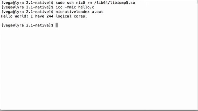 Episode 3.2 - Native Coprocessor Applications смотреть онлайн
