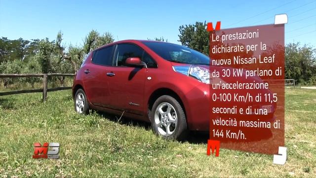NEW NISSAN LEAF 30KW - ENEL EDITION 2016 - FIRST TEST DRIVE - ENG ITA SUB смотреть онлайн