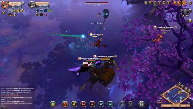 Albion Online - Battle axe - solo pvp - Knightfall смотреть онлайн