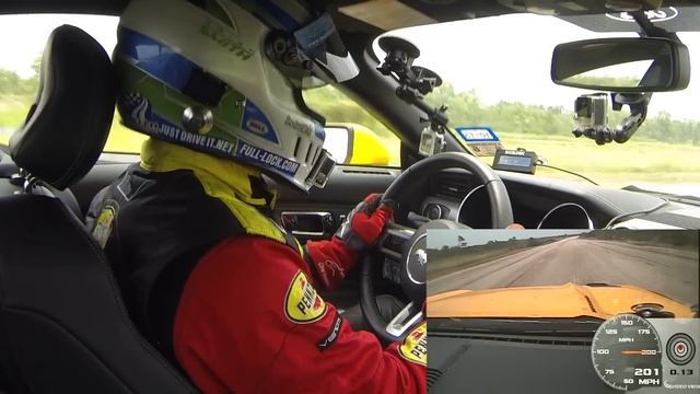 207.9 mph Hennessey Mustang смотреть онлайн