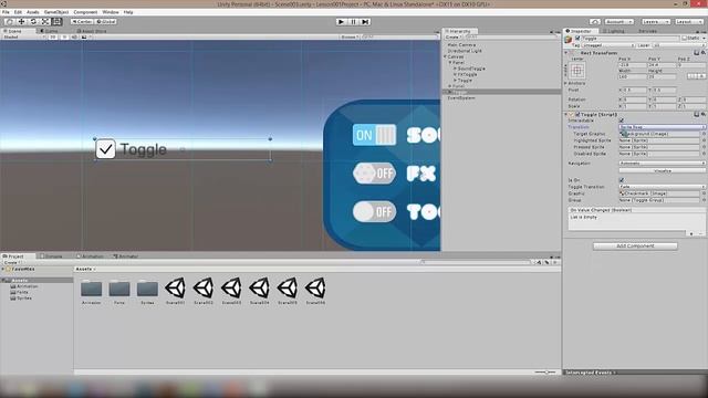 Видео курс Unity 3D User Interface. Урок 1. Базовые элементы. Анимация в UI. смотреть онлайн