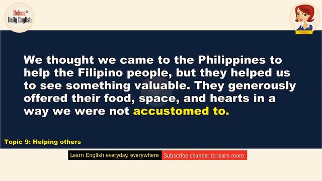 English Listening Practice (Intermediate Level -1h): DailyTopics