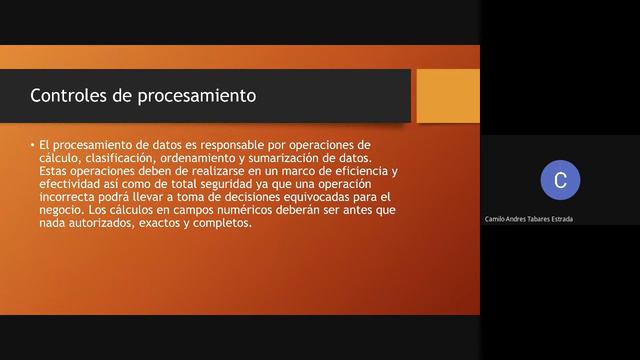 sesion 3 controles 2021 10 25 at 13 00 GMT 7 смотреть онлайн